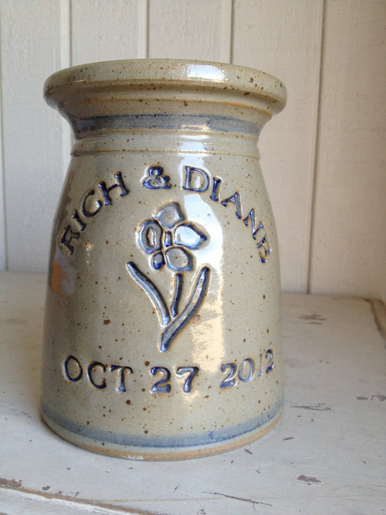 Personalized Wedding and Anniversary Pottery Gifts