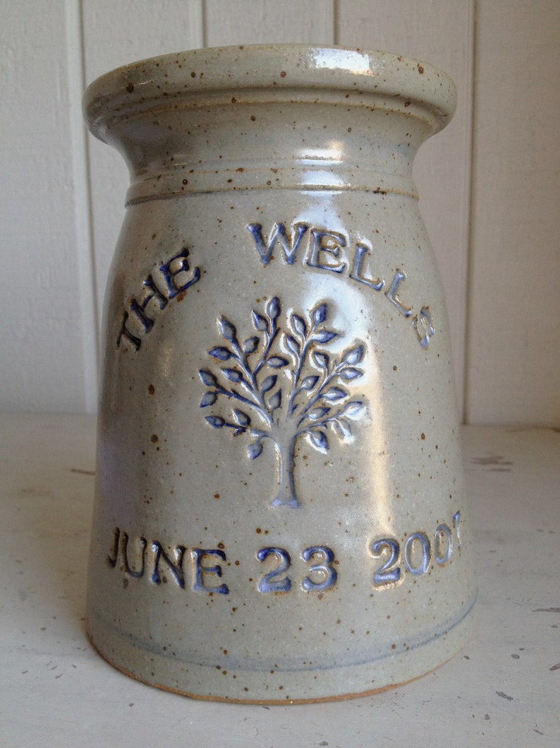 Personalized Wedding and Anniversary Pottery Gifts