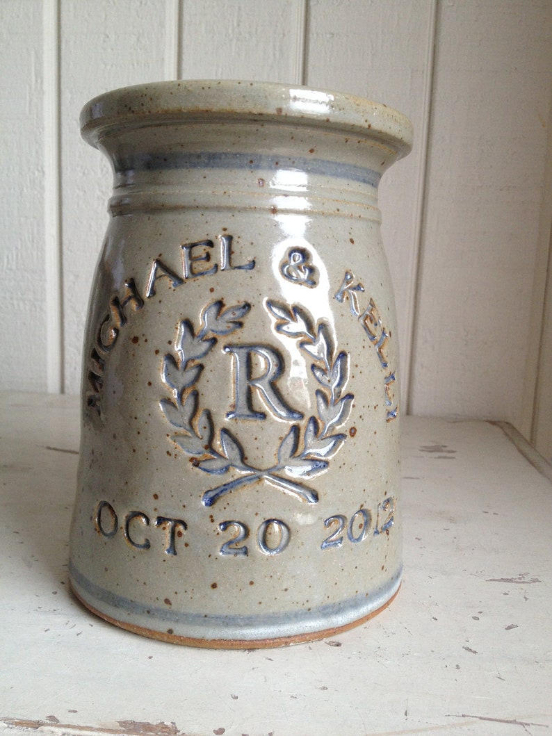 Personalized Wedding and Anniversary Pottery Gifts